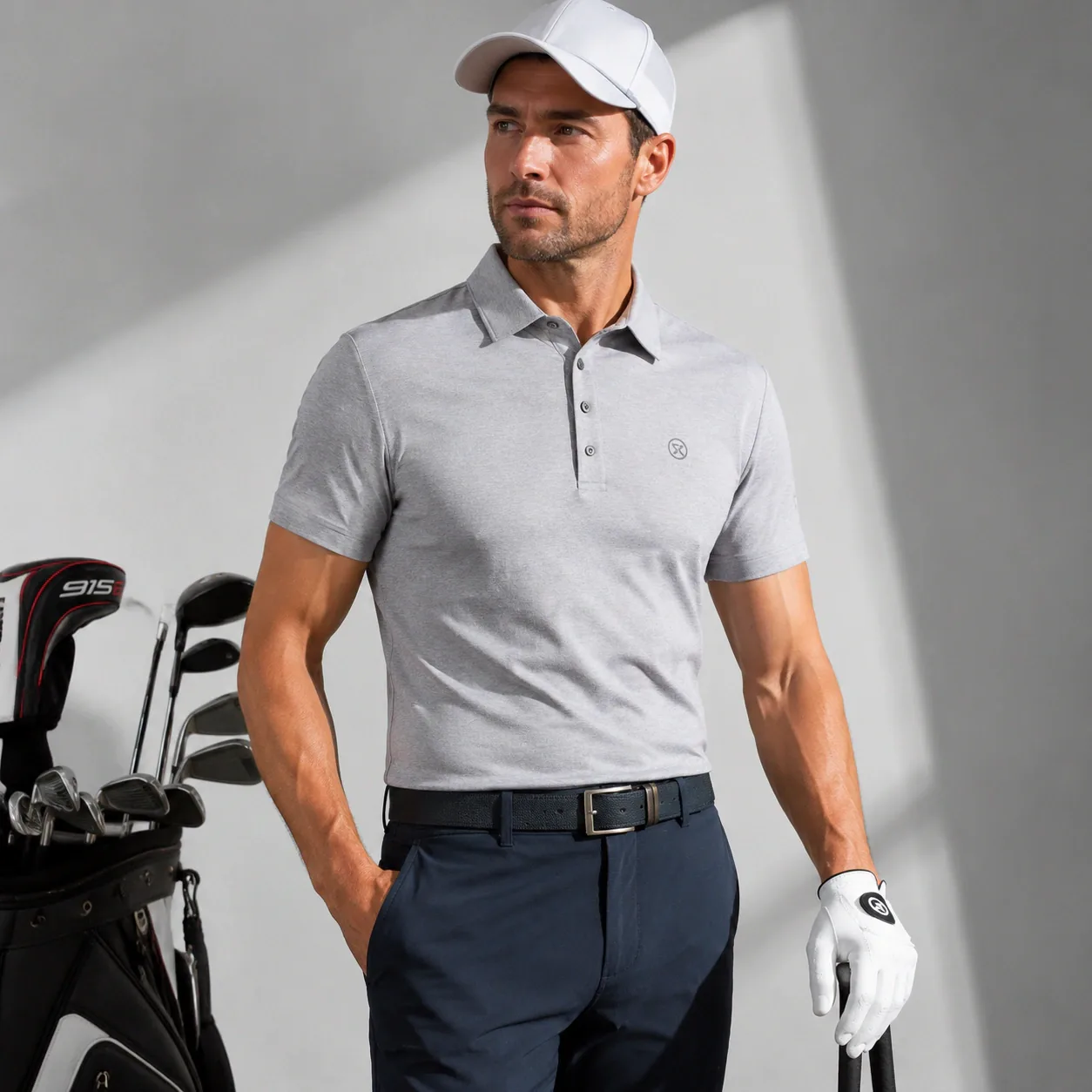 custom golf polo shirts supplier private label sportswear