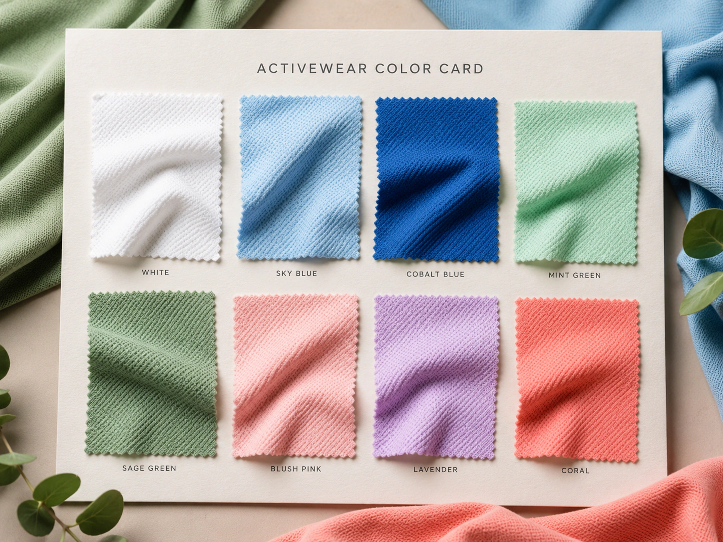 Coordinated sportswear collection planning for private label brands